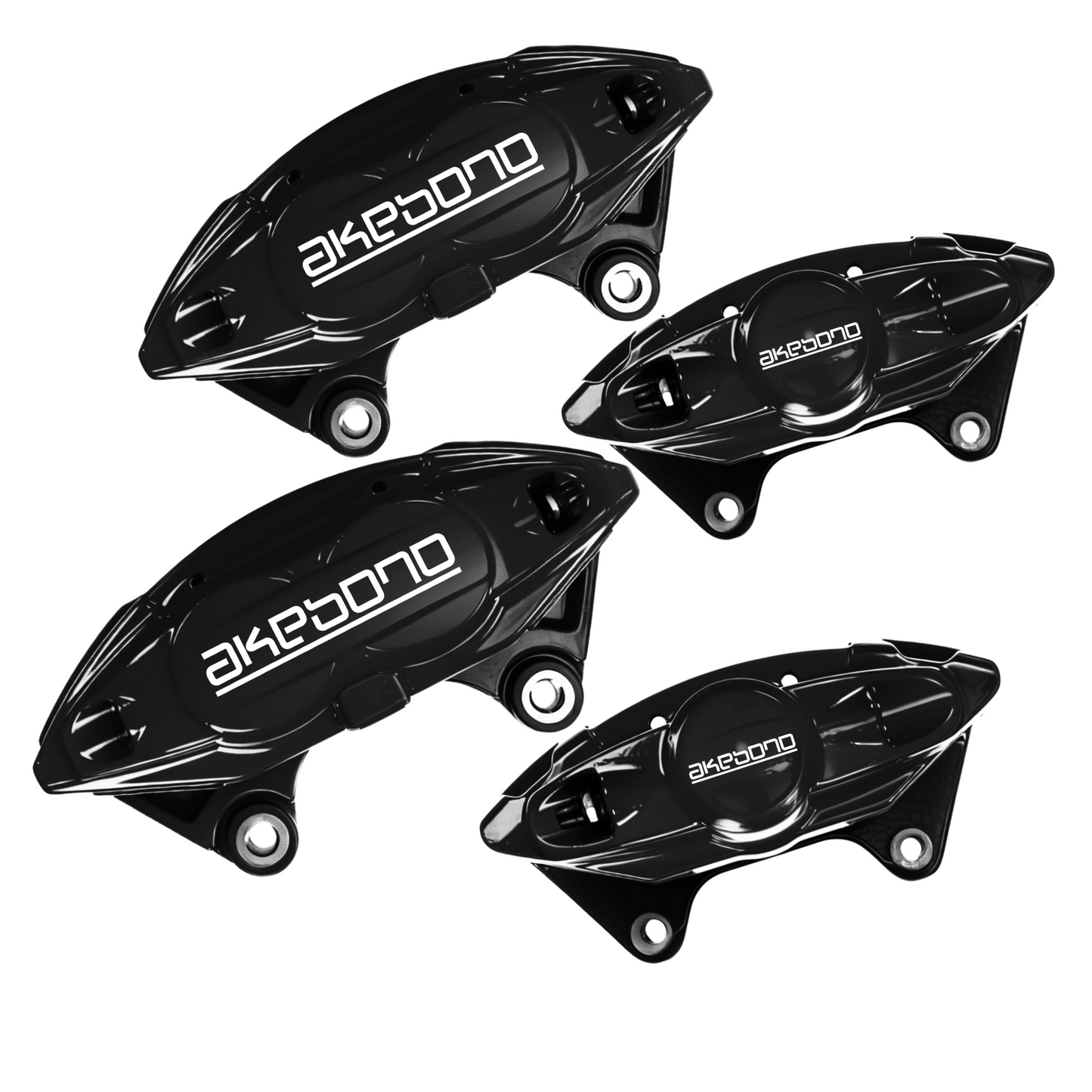 G37/370Z/Q50/Q60 Akebono Big Brake Caliper Kit | Caliper Upgrade VQ37VHR VR30DDTT