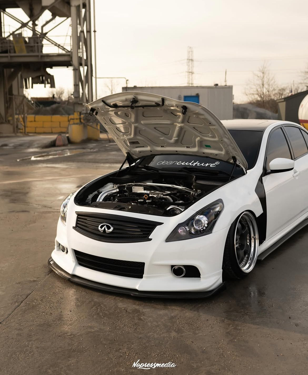 G37 Sedan Nano Carbon Super Gloss Precut Window Tints | Front/Sides/Rear Customizer - Competition Use, Cosmetic,