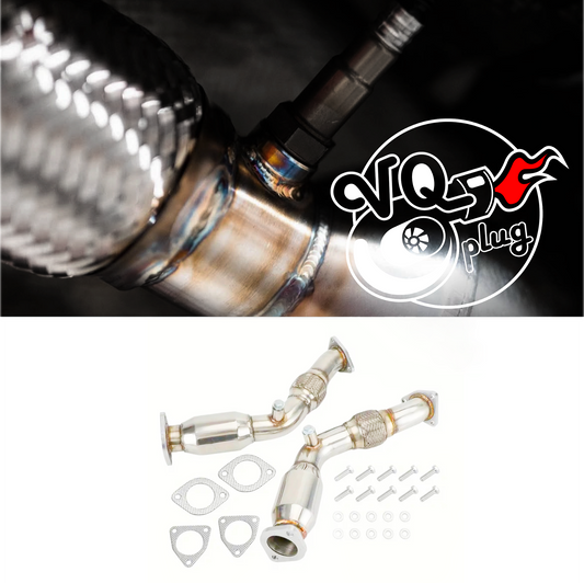 G35/350Z Resonated Stainless Steel Test Pipes/Down Pipes | VQ35DE - 350z, Competition Use, Coupe, Discount $15, Ebay