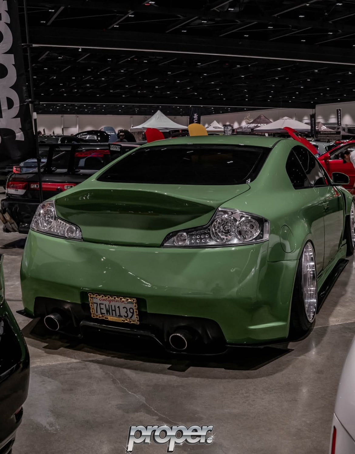 G35 Coupe Nano Carbon Super Gloss Precut Window Tints | Front/Sides/Rear Customizer - Competition Use, Cosmetic, Coupe,