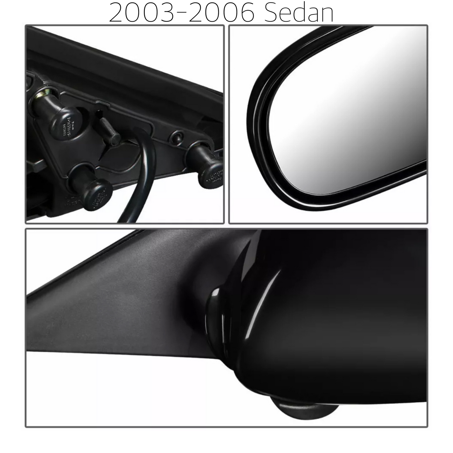 G35 Sedan Mirror Replacement | Motorized Mirror OEM Replacement 2003–2006 & 2006-2008 G35 Sedan