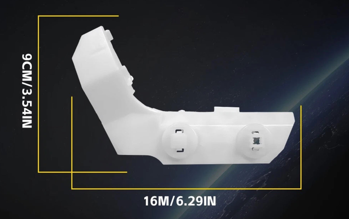 G37/Q60 Bumper Support Retainer Bracket Front Left & Right