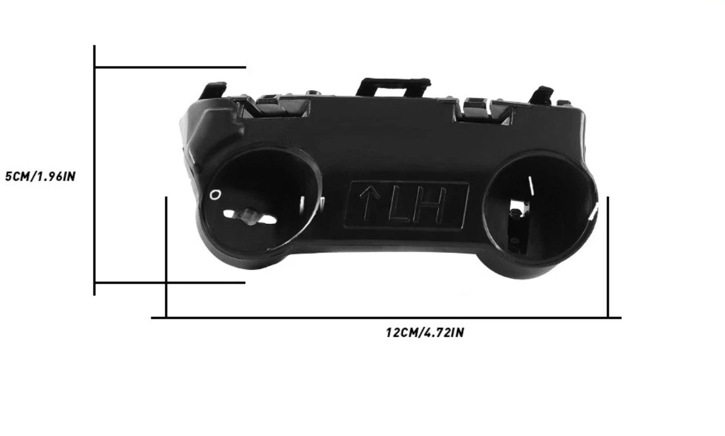 Q50 Front Bumper Bracket Beam Mount Support Left & Right