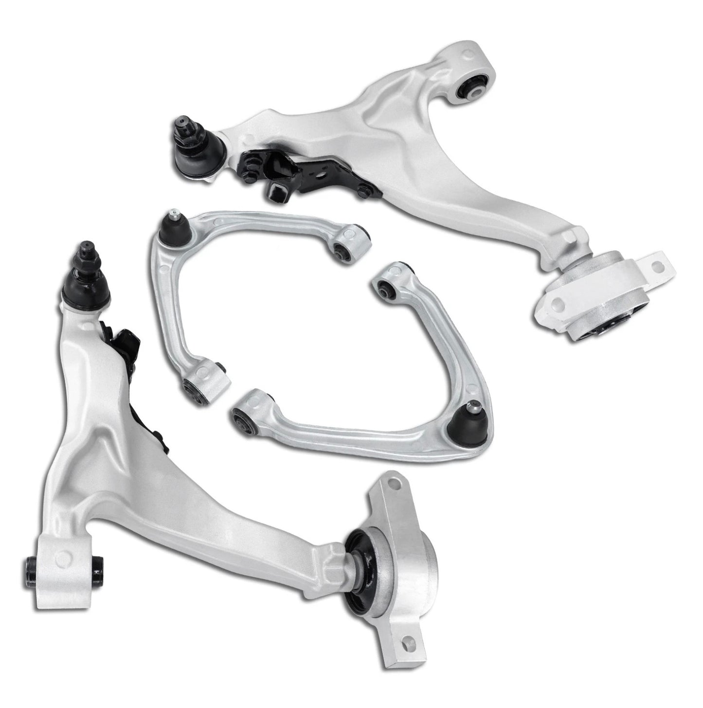 Infiniti G25, G35, G37 (RWD) Front Upper & Lower Control Arm w/Ball Joint Assembly