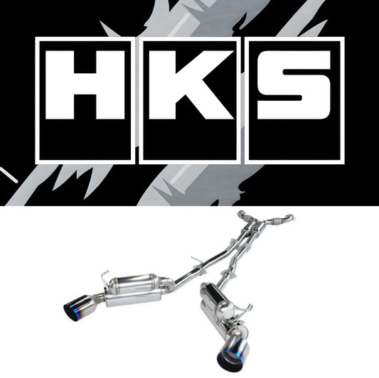 HKS 03-07 G35 Dual Hi-Power Ti Tip Catback Exhaust