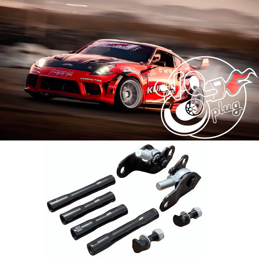 G37/370Z Ackerman Adjustable Performance Super Lock Angle Kit