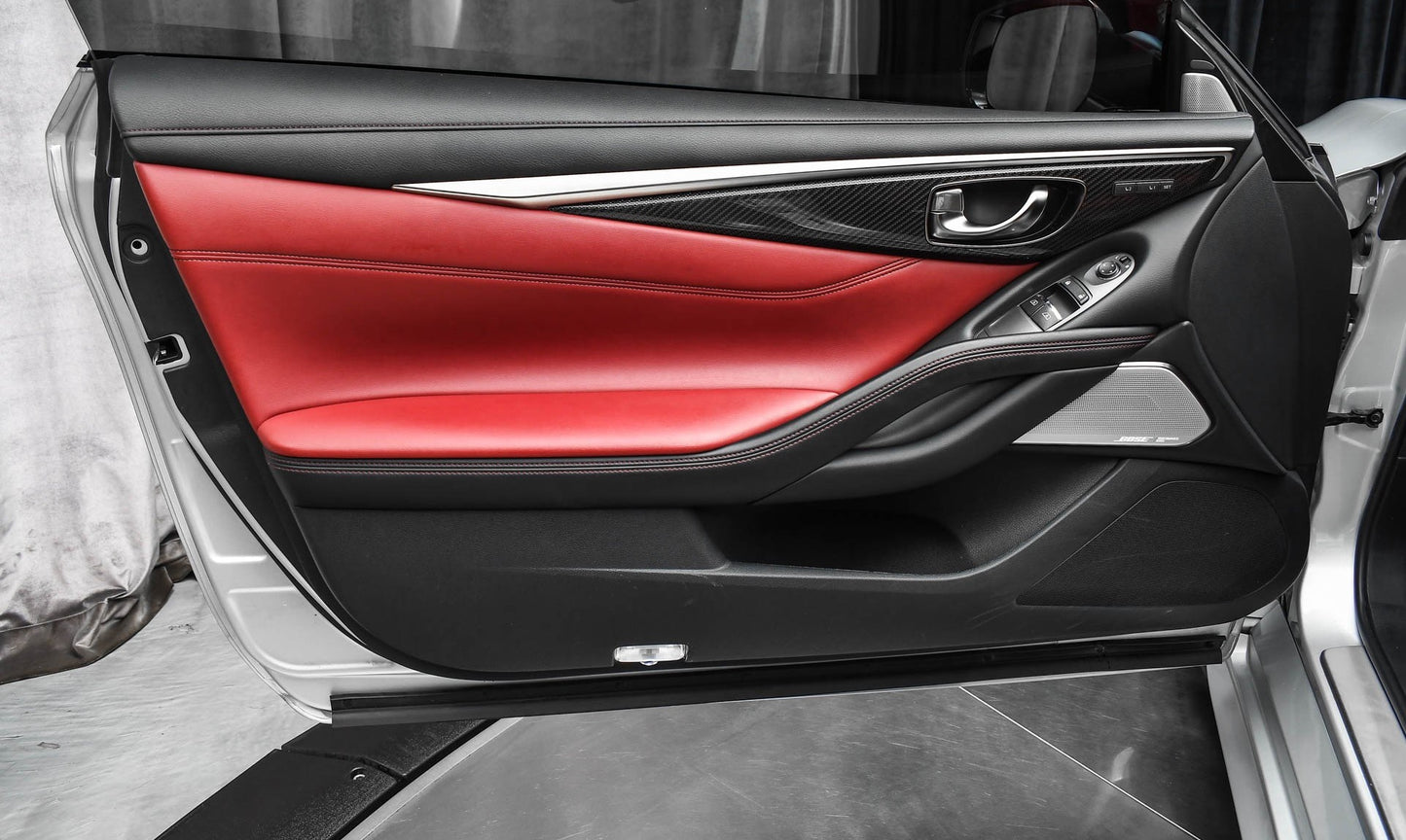 Q50/Q60 Carbon Fiber Interior | Regular/Honeycomb/Forged Carbon Fiber Customizer