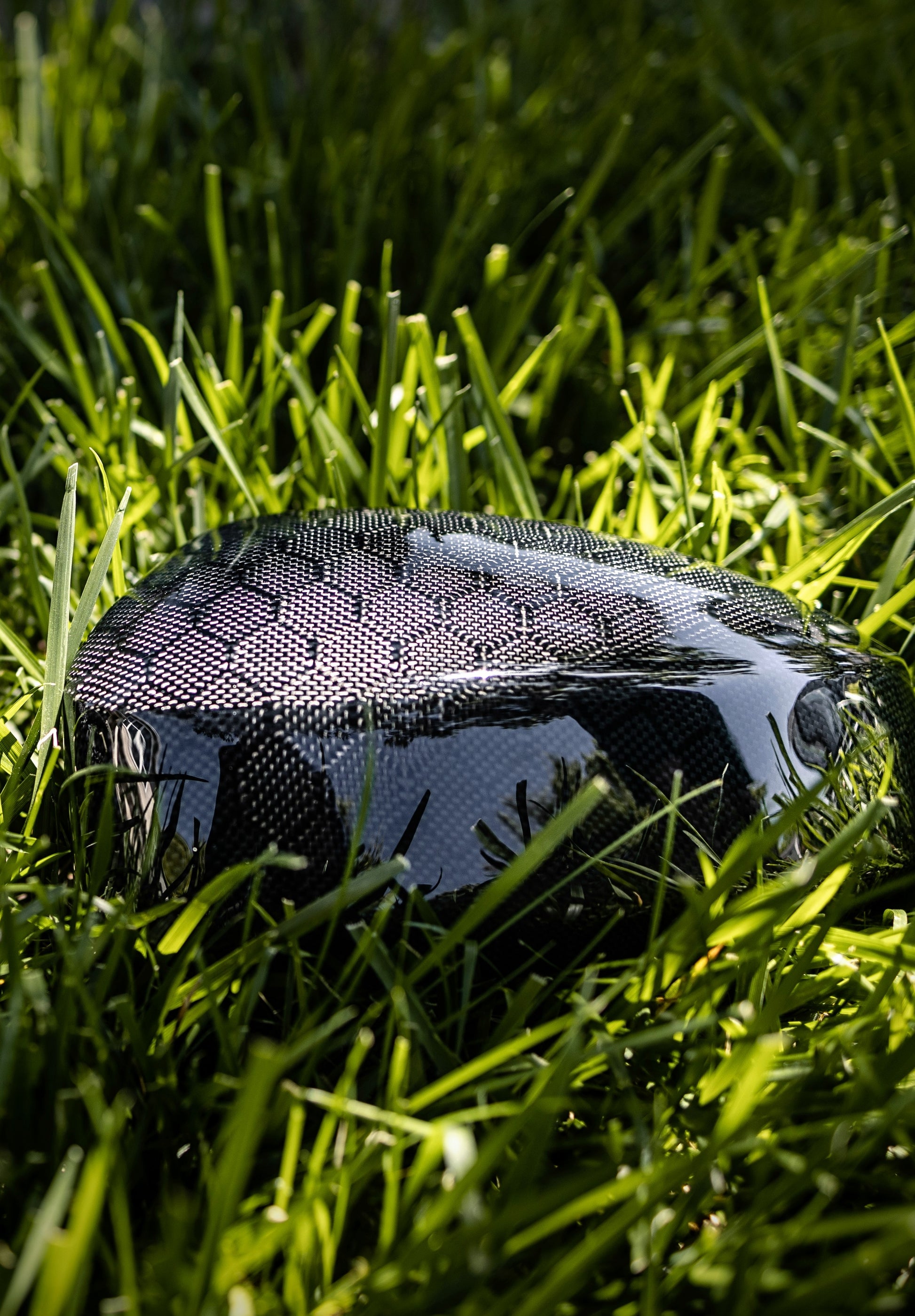 350z Honeycomb Carbon Fiber Mirror Overlays - 350z, Cosmetic, Discount $10, VQ35DE, VQ35HR black hexagonal patterned