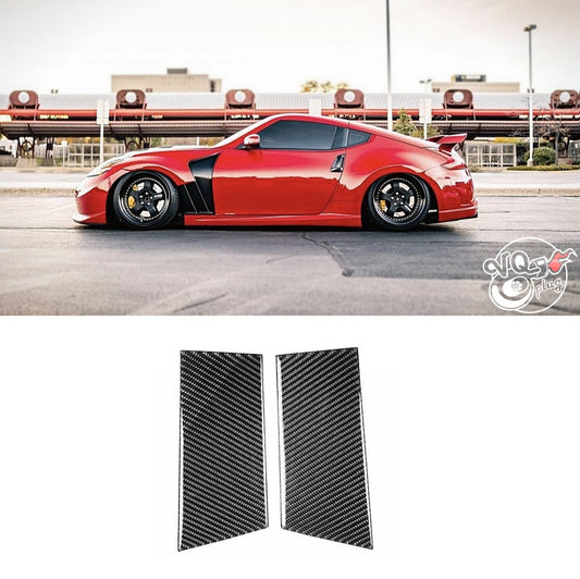 370z Carbon Fiber B Pillars Covers - 370z Carbon Fiber B Pillars Covers - 370z, Cosmetic, Discount $10, Ebay, VQ37VHR