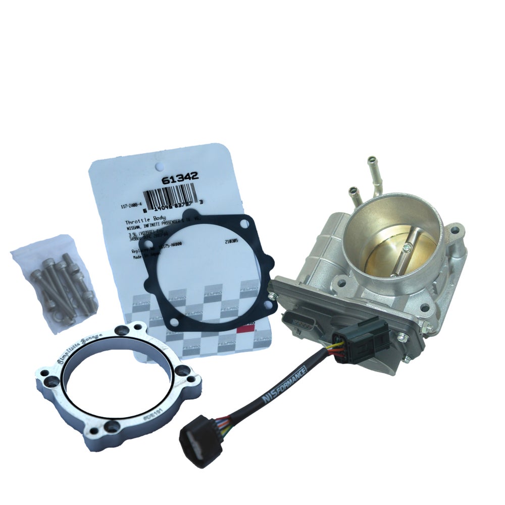 G35/350Z VQPlug 75mm Upgraded Throttle Body Kit | VQ35DE - Full Kit with Throttle Body included - 350z, Competition