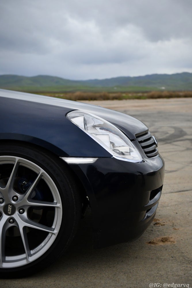 G35 Sedan LED Sequential Side Markers - Competition Use, Cosmetic, Discount $10, G35, HQ dark blue infiniti g35 coupe