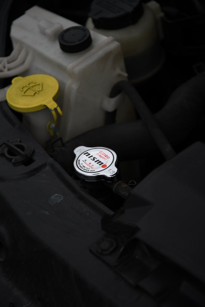 G35/350z Nismo Radiator Cap - G35/350z Nismo Radiator Cap - 350z, 370z, Cosmetic, Coupe, Discount $5 silver nismo