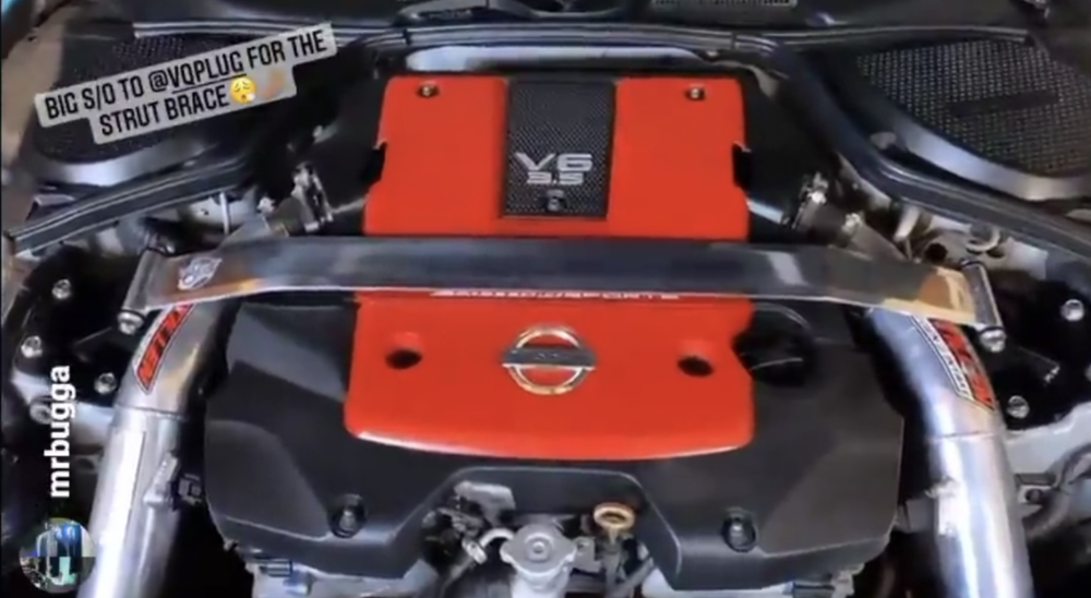 Limited 350z Polished Upper Strut Tower Bar (03-08) - Limited 350z Polished Upper Strut Tower Bar (03-08) - 350z,