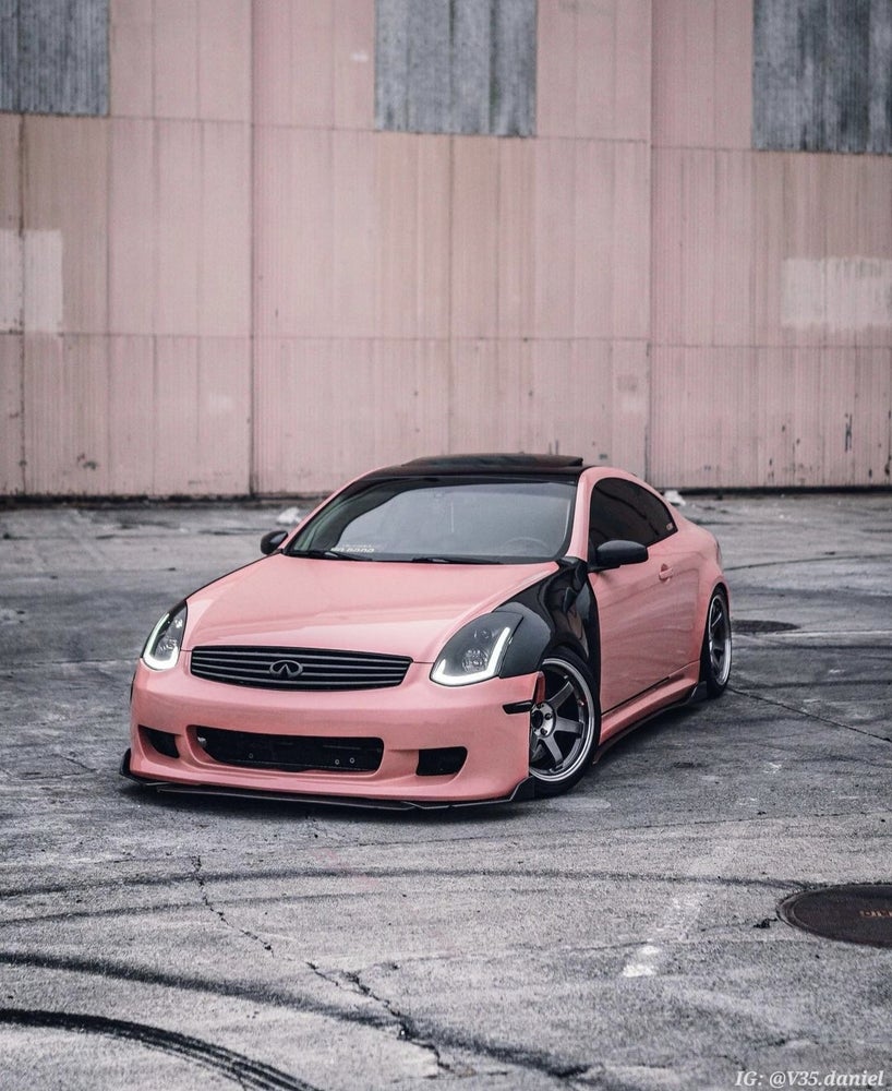 G35 Coupe Kuruma Z Front Bumper - G35 Coupe Kuruma Z Front Bumper - Bumpers, Cosmetic, Coupe, Discount $30, G35 pink