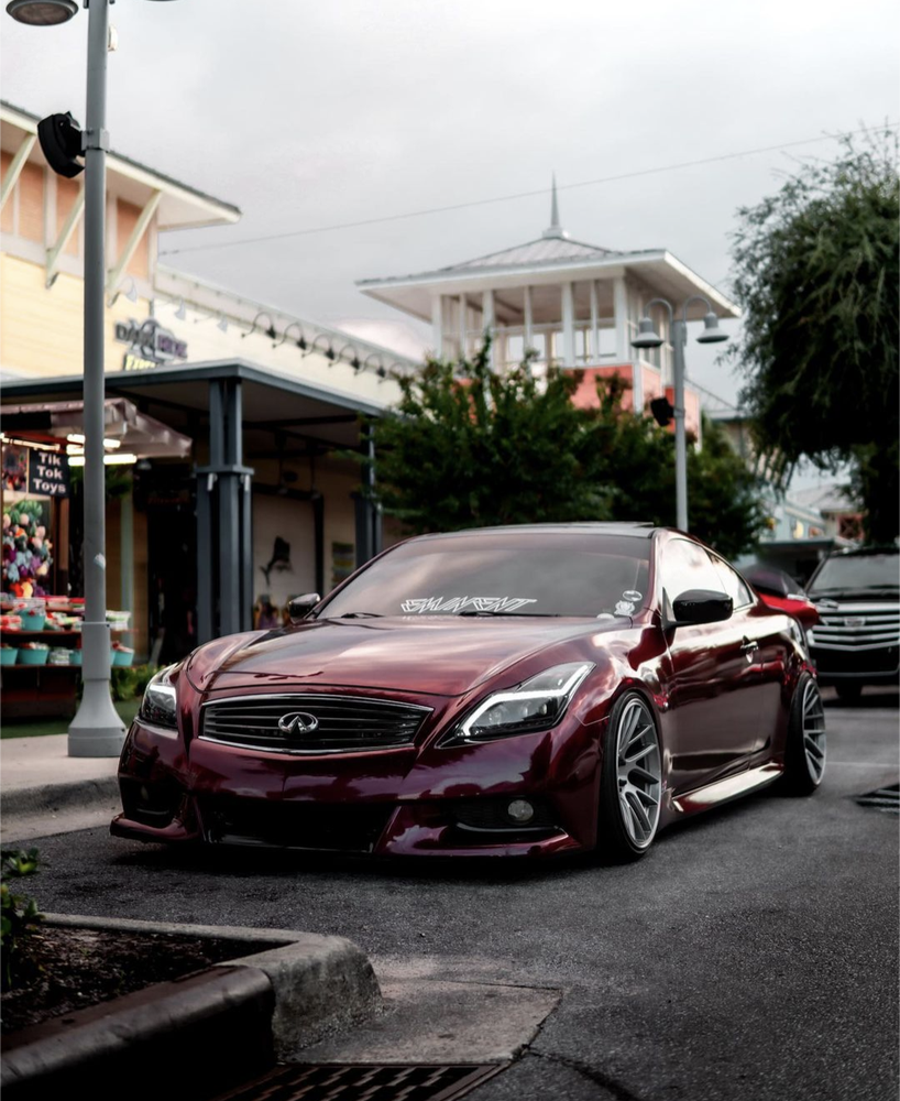 G37/Q60 Coupe LED Sequential Headlights - Competition Use, Cosmetic, Coupe, Discount $20, Ebay maroon infiniti g37 coupe