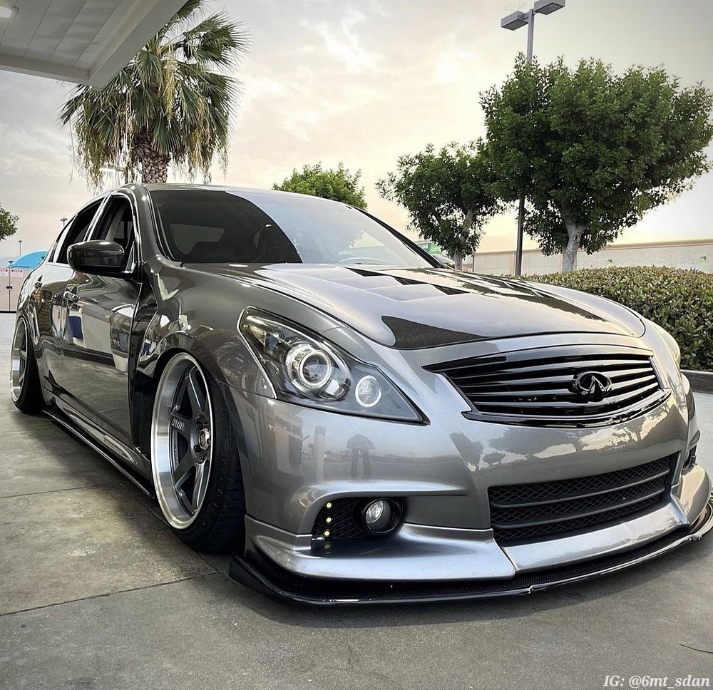 G37 Sedan Carbon Fiber OEM Style Grill - Cosmetic, Discount $20, Ebay, G37, Sedan gray modified infiniti sedan