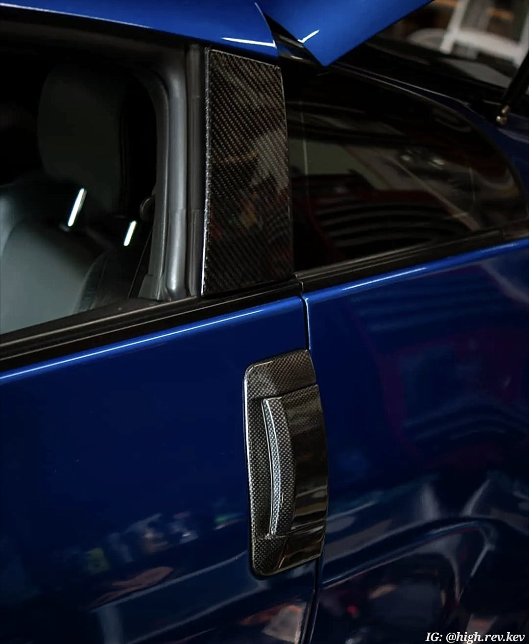 350z Carbon Fiber B Pillars (Left and Right) - 350z Carbon Fiber B Pillars (Left and Right) - 350z, Cosmetic, Discount