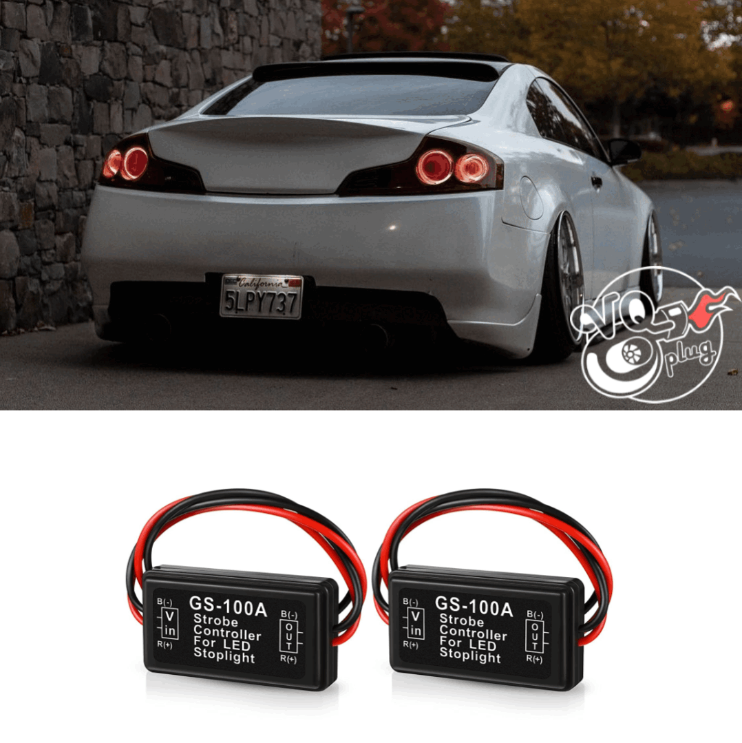 G/Z/Q Brake Light Strobe Controllers - 1) Classic Strobe - 350z, 370z, Competition Use, Cosmetic, Coupe