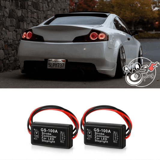 G/Z/Q Brake Light Strobe Controllers - 1) Classic Strobe - 350z, 370z, Competition Use, Cosmetic, Coupe