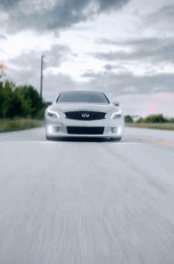 G37 Sedan LED Sequential Headlights - Competition Use, Cosmetic, Discount $20, Ebay, G37