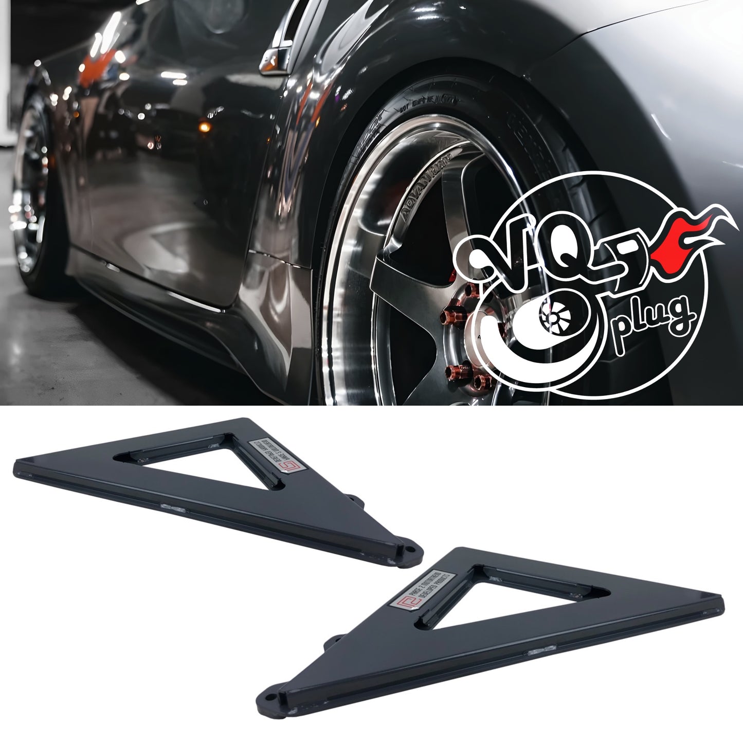 P2M 370Z Front Fender Brace Set