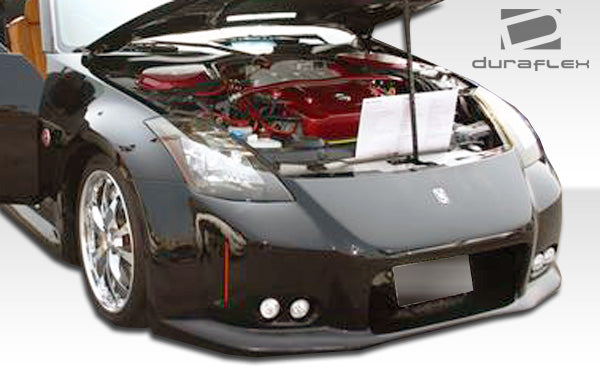 2003-2008 Nissan 350Z Z33 Duraflex Vader 3 Wide Body Front Bumper Cover - 1 Piece