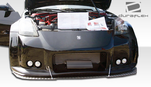 2003-2008 Nissan 350Z Z33 Duraflex Vader 3 Wide Body Front Bumper Cover - 1 Piece