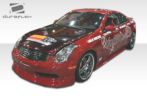 2003-2007 Infiniti G Coupe G35 Duraflex GT Competition Side Skirts Rocker Panels - 2 Piece