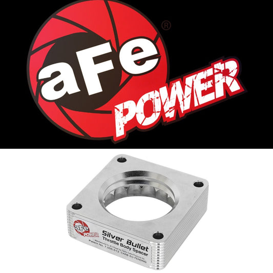 aFe Silver Bullet Throttle Body Spacer 03-06 Nissan 350Z V6 3.5L (VQ35DE)