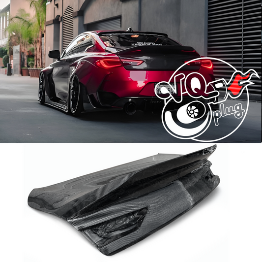 Q60 Coupe VR3 Style Carbon Fiber Trunk | VR30DDTT