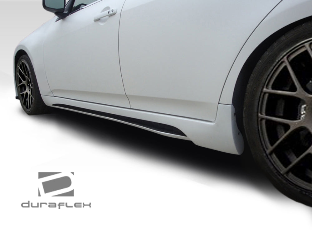 2007-2009 Infiniti G Sedan G25 G35 G37 Duraflex TS-1 Body Kit - 4 Piece - Includes TS-1 Front Bumper Cover (107672) Elite Side Skirts Rocker Panels (107667) Elite Rear Bumper Cover (107668)