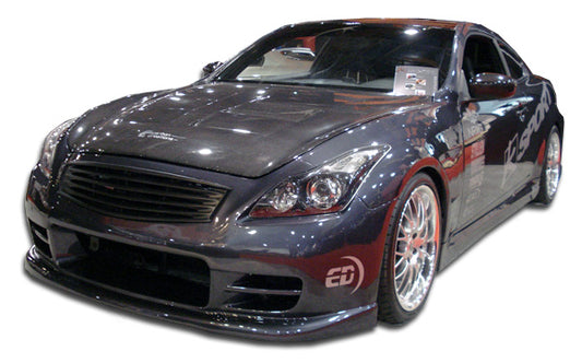 2008-2015 Infiniti G Coupe G37 Q60 Duraflex GT Concept Body Kit - 4 Piece - Includes GT Concept Front Bumper Cover (104675) GT Concept Rear Bumper Cover (104677) GT Concept Side Skirts Rocker Panels (104676)
