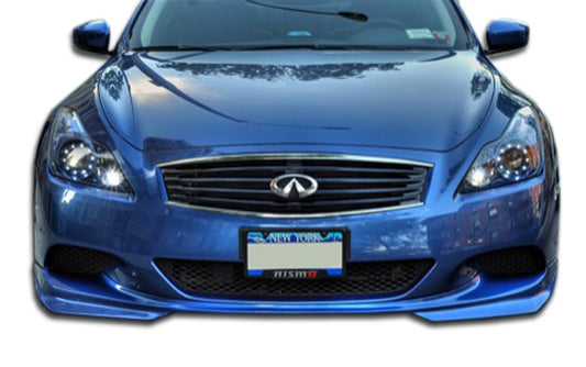2008-2015 Infiniti G Coupe G37 Duraflex J-Spec Front Lip Under Spoiler Air Dam (sport model) - 1 Piece