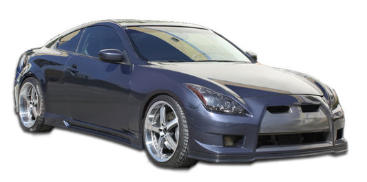 2008-2015 Infiniti G Coupe G37 Q60 Duraflex GT-R Body Kit - 4 Piece - Includes GT-R Front Bumper Cover (107042) GT-R Side Skirts Rocker Panels (107043) GT-R Rear Bumper Cover (107044)