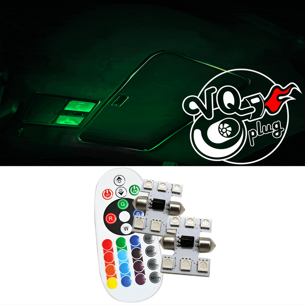 G35/350Z RGB Interior Dome Light Set | RGB Remote Included
