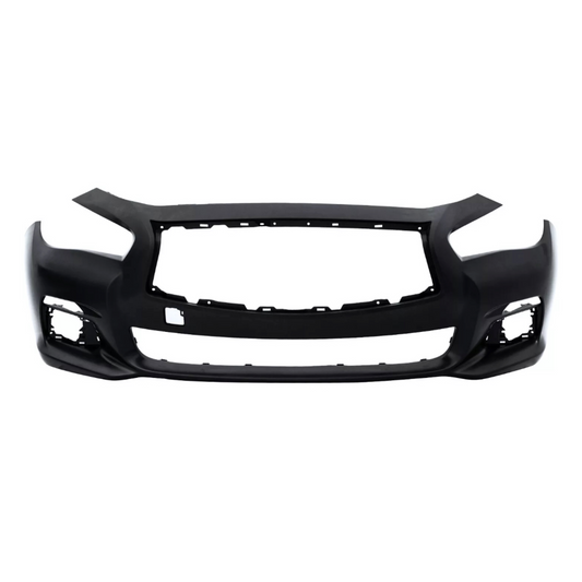 Q50 14-17 Base Model Primed Original Front Bumper | OEM Replacement VQ37VHR