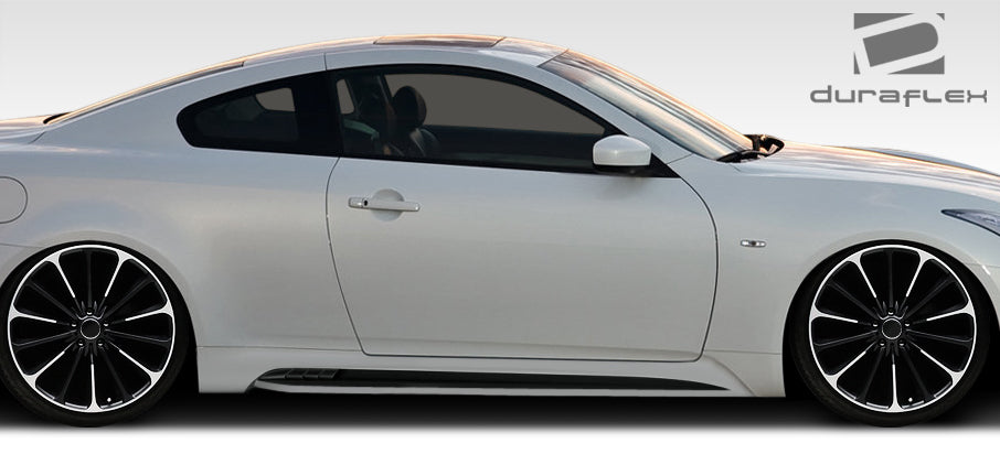 2008-2015 Infiniti G Coupe G37 Q60 2DR Duraflex Elite Body Kit - 4 Piece - Includes Elite Front Bumper Cover (108238) Elite Side Skirts Rocker Panels (108239) GT Concept Rear Bumper Cover (104677)