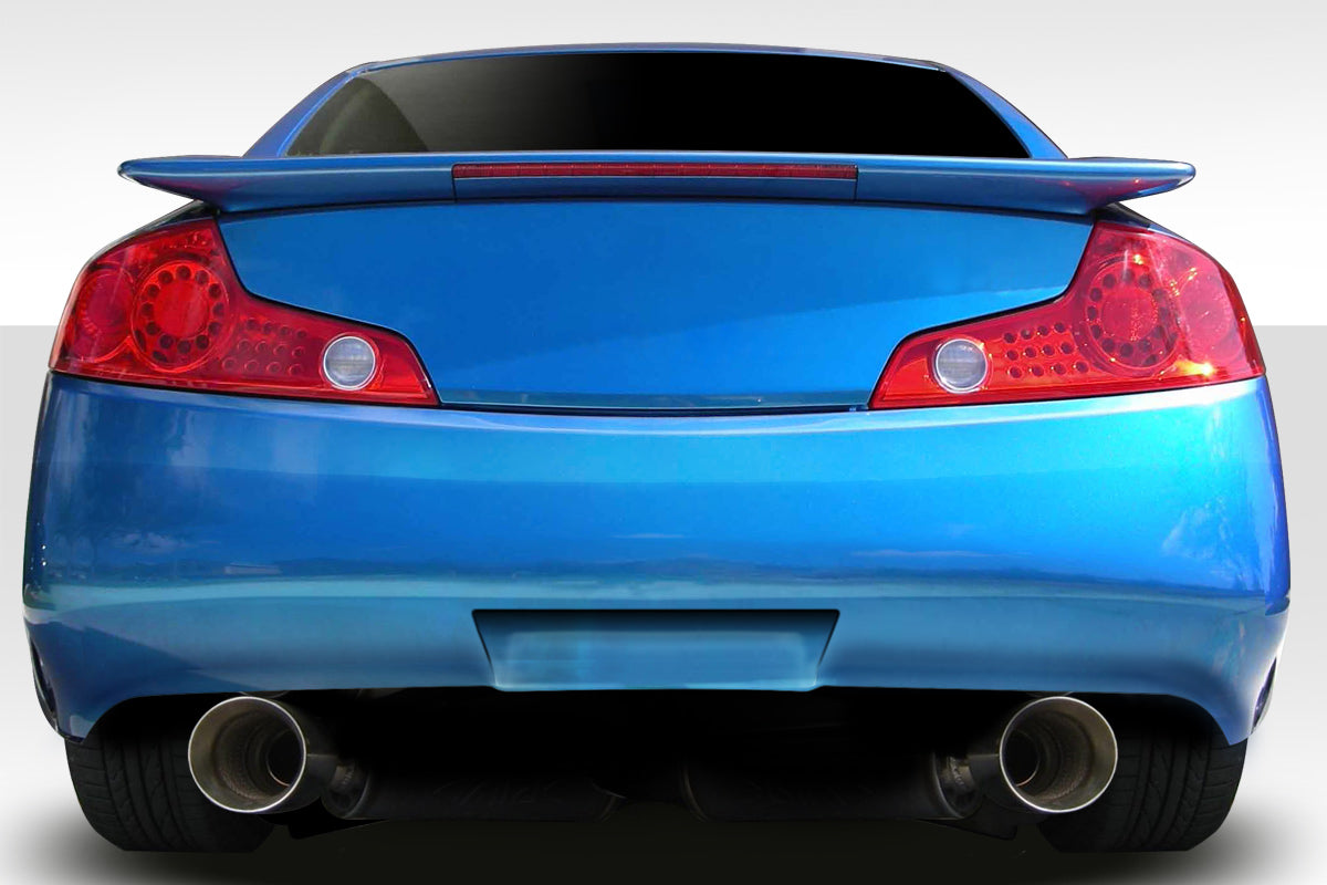 2003-2007 Infiniti G Coupe G35 Duraflex D-Spec Body Kit - 4 Piece - Includes D-Spec Front Bumper (112873) D-Spec Side Skirts (112874) D-Spec Rear Bumper (112875)