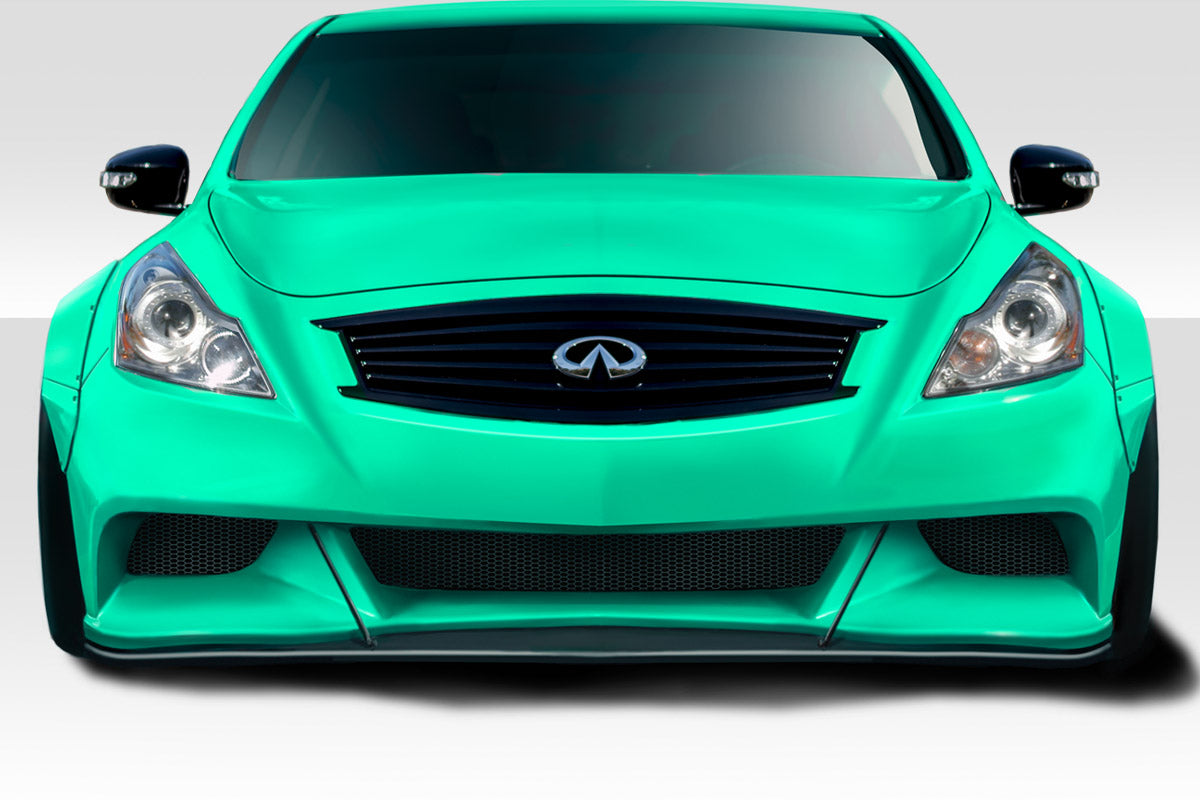 2008-2015 Infiniti G Coupe G37 Q60 Duraflex LBW Kit - 15 Piece - Includes LBW Front Bumper (113526) LBW Front Splitter (113527) LBW Front Fender Flares (113529) LBW Side Skirts (113530) LBW Rear Fender Flares (113531) LBW Rear Diffuser (113532)
