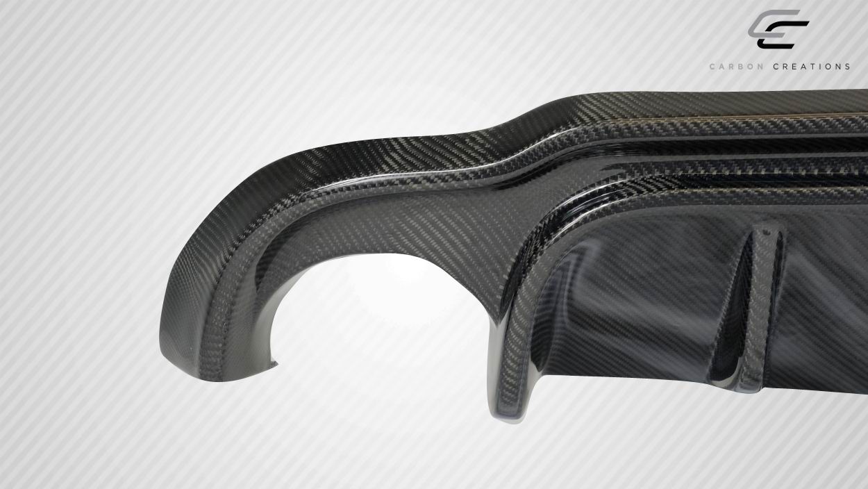 2014-2017 Infiniti Q50 Carbon Creations Lightspeed Rear Diffuser - 1 Piece