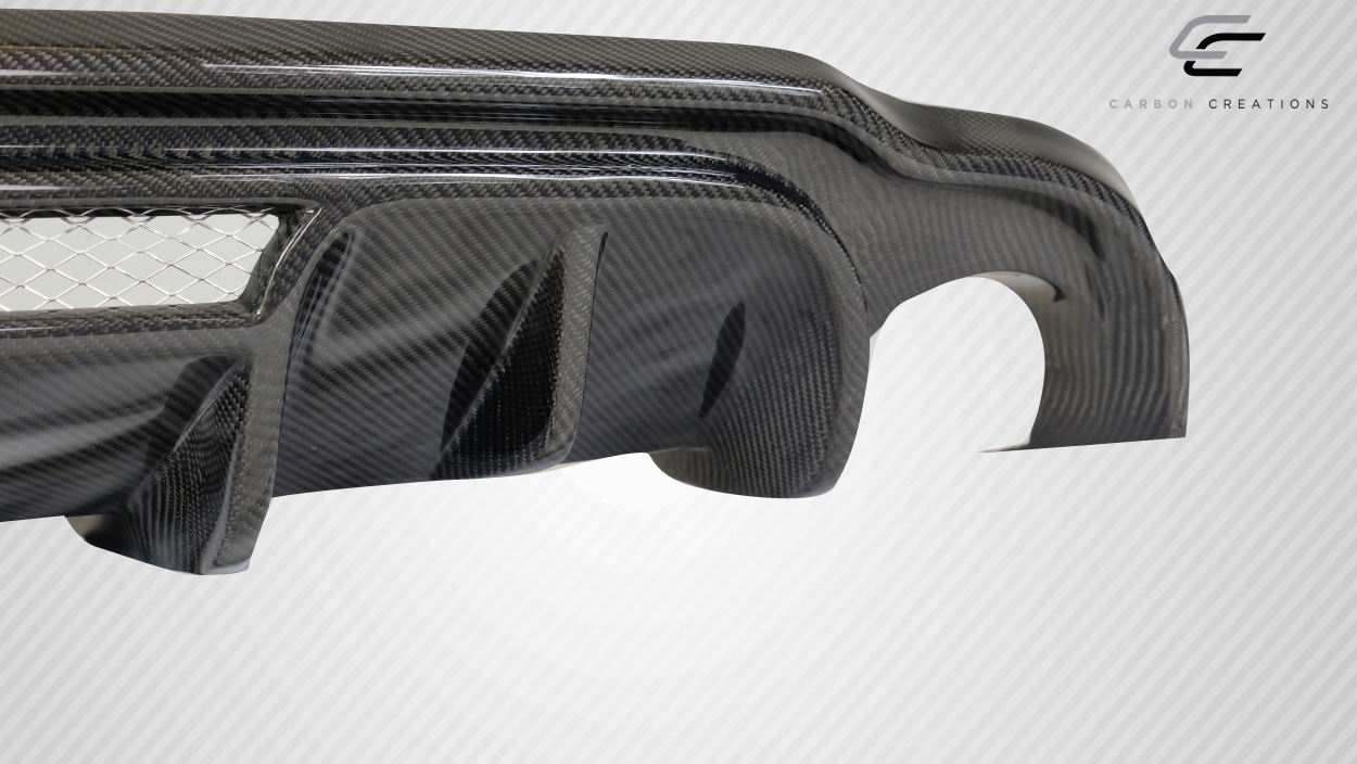 2014-2017 Infiniti Q50 Carbon Creations Lightspeed Rear Diffuser - 1 Piece