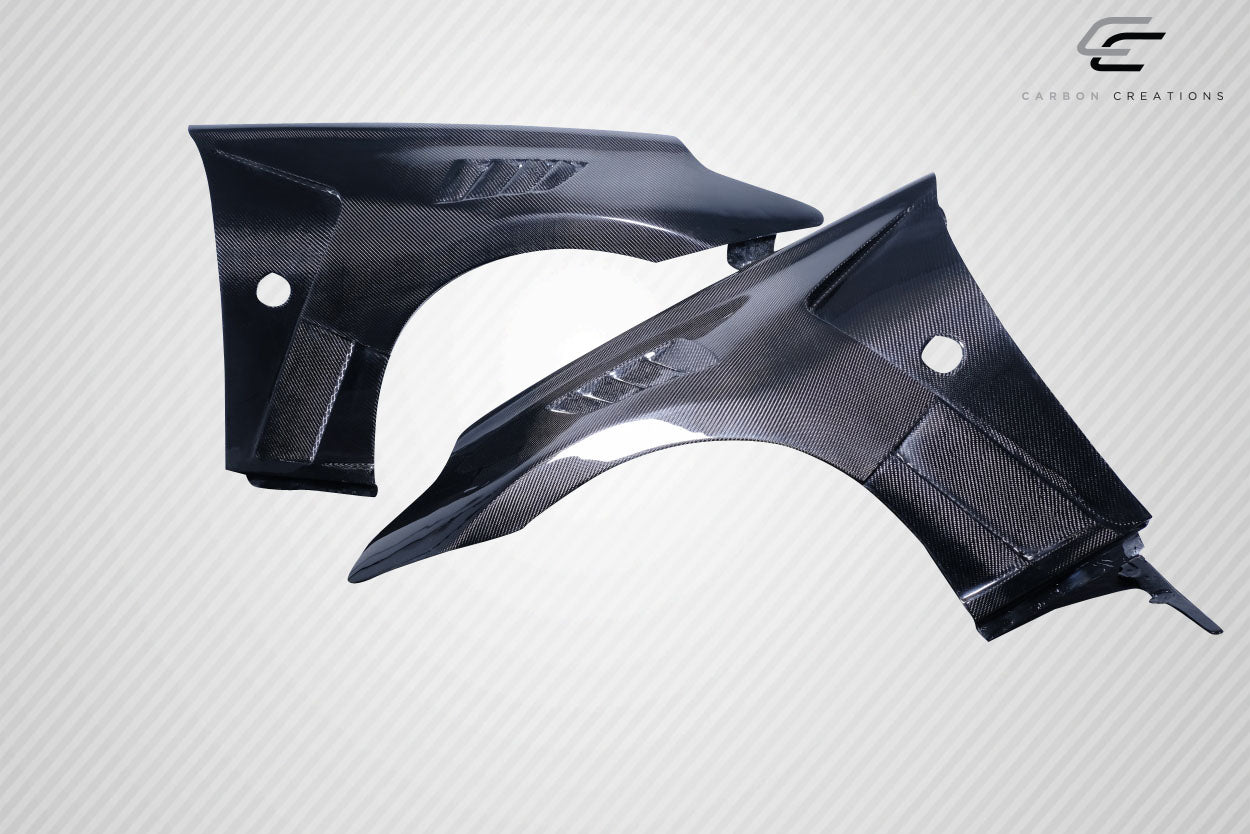 2009-2020 Nissan 370Z Z34 Carbon Creations RS-1 Front Fenders - 2 Piece