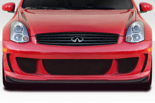 2003-2007 Infiniti G Coupe G35 Duraflex Strake Front Bumper Cover - 2 Piece