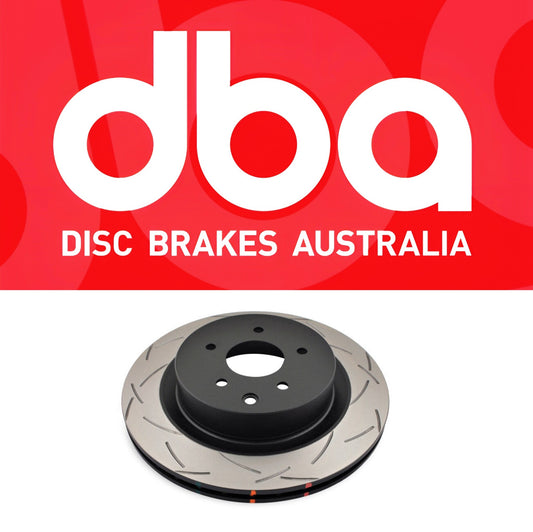 DBA 03-07 350Z / 03-04 G35 w/ Brembo Rear Slotted 4000 Series Rotor