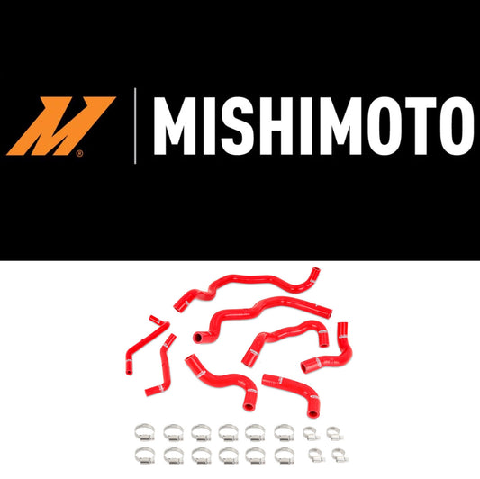 Mishimoto 2016+ Infiniti Q50/Q60 3.0T Ancillary Coolant Hose Kit - Red