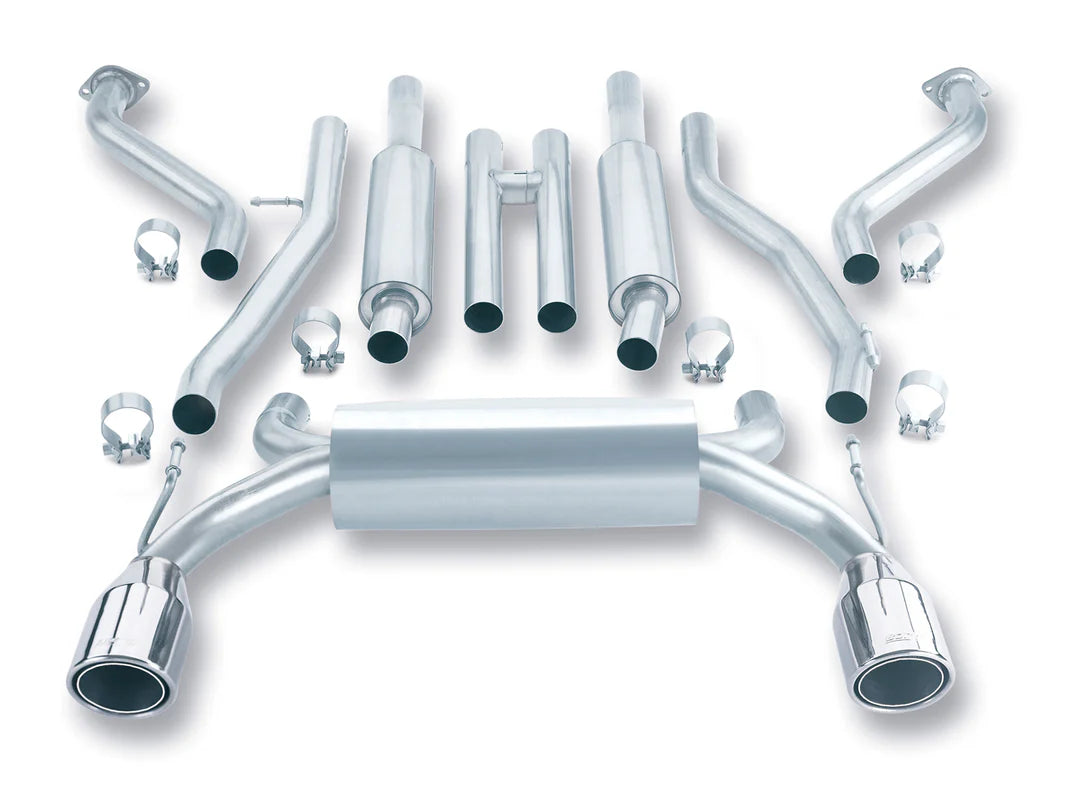 Borla 03-08 Nissan 350Z S Type Catback System - Chrome Tip