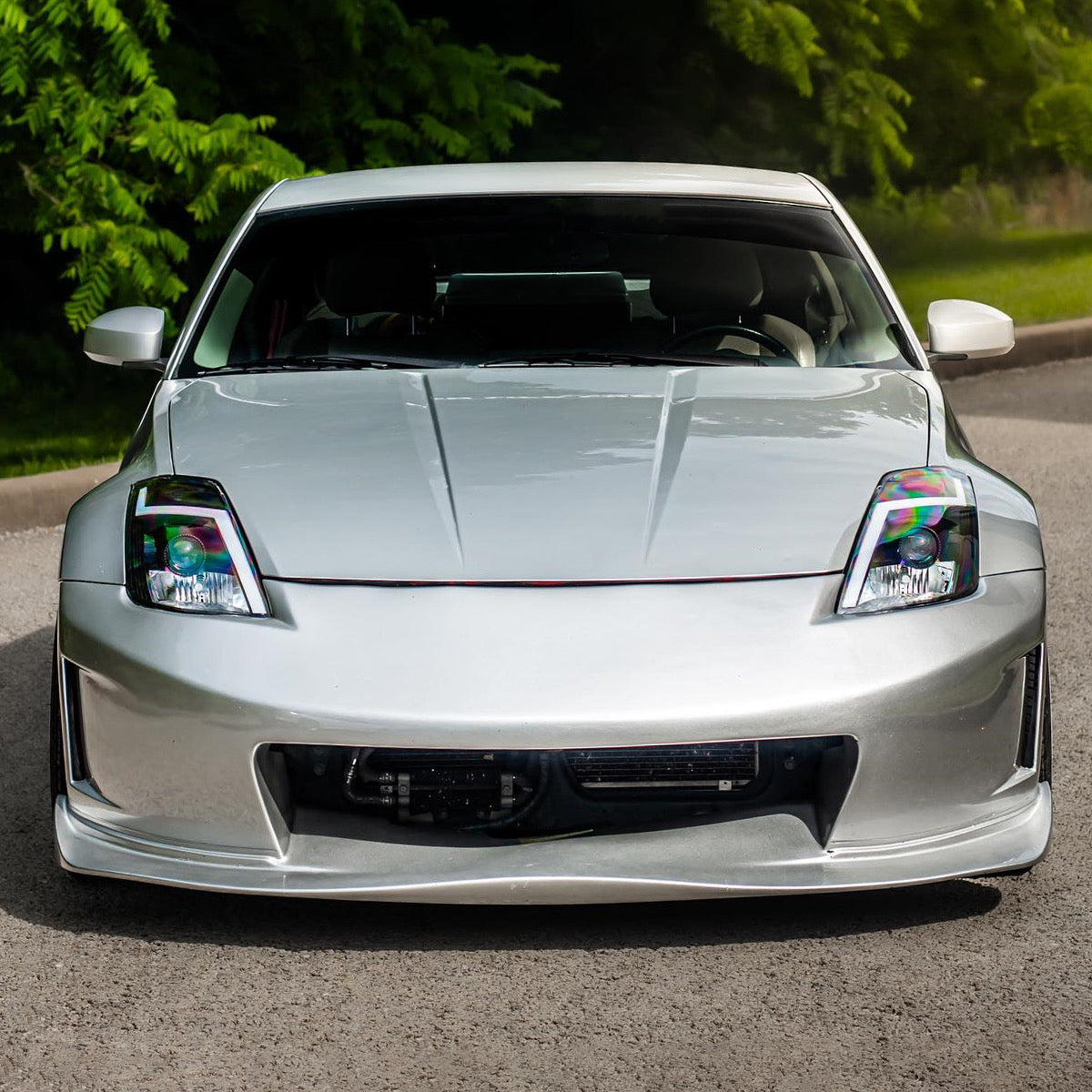 350Z Black Spec-D LED Sequential Headlights | 2003-2009