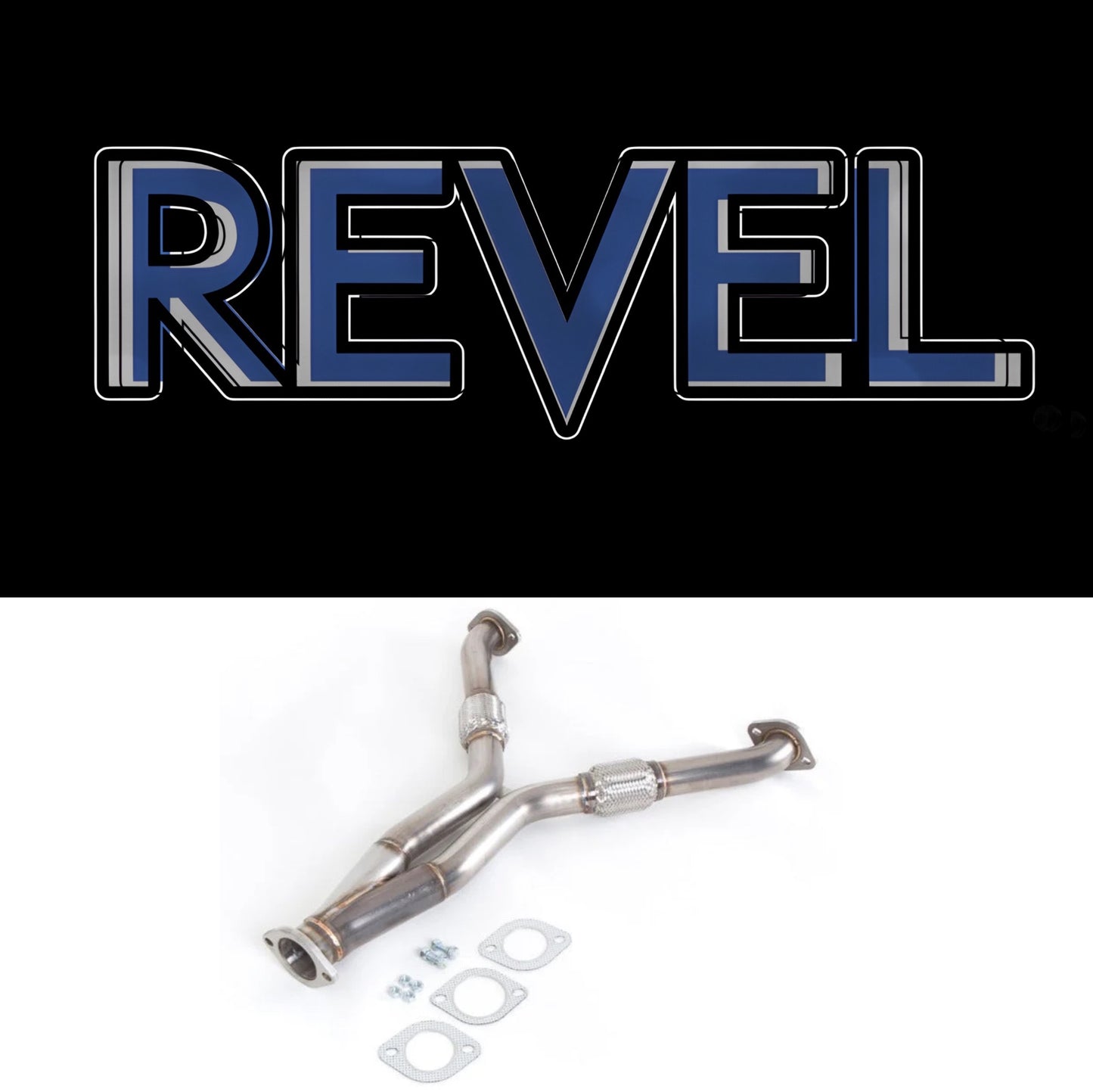 Revel G37/Q60 Coupe/Sedan VHR Stainless Steel Y-Pipe