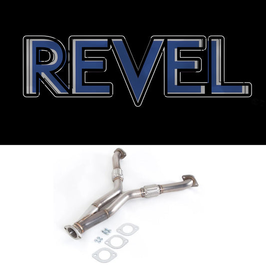 Revel G37/Q60 Coupe/Sedan VHR Stainless Steel Y-Pipe