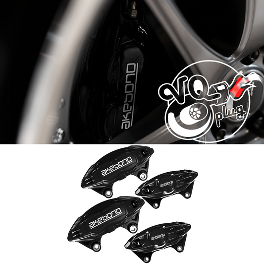 G37/370Z/Q50/Q60 Akebono Big Brake Caliper Kit | Caliper Upgrade VQ37VHR VR30DDTT